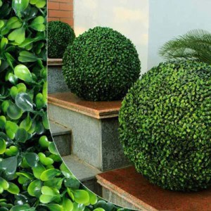 umelý buxus a dekorácie, umelý buxus, umelý krušpán, dekoračná ikebana, umelý buxus, dekoračný buxus, buxus, krušpán, umelý krušpán, dekoračný krušpán, buxusová guľa, krušpánová guľa, dekorácia z krušpánu, umelý buxus na kmienku, sukulent v keramike, čer