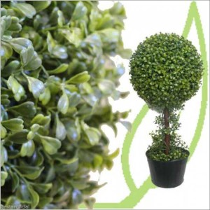 umelý buxus na kmienku, umelý buxus na kmienku, umely buxus gula 36cm, tvarovany umely buxus, umely buxus gula, buxus na kmienku, krušpán, umelý krušpán, umelý buxus na kmienku s guľou 36cm